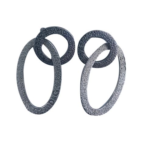 dolce gabbana ohrringe silber